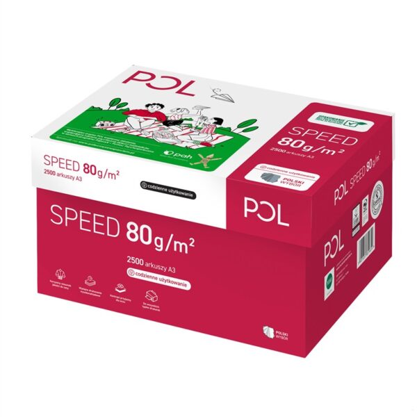 Papier xero A3 Polspeed OPAKOWANIE 5 ryz